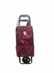 2 WHEEL SHOPPING TROLLEY ASSORTED COLOURS